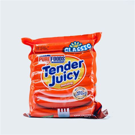 Tender Juicy Jumbo Cheesedog Hotdog 500G .